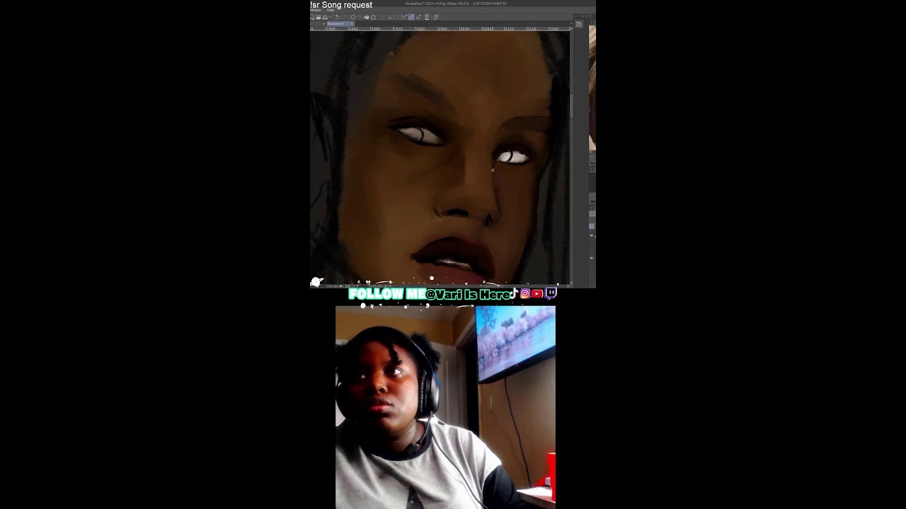drawing my friends art inn my style