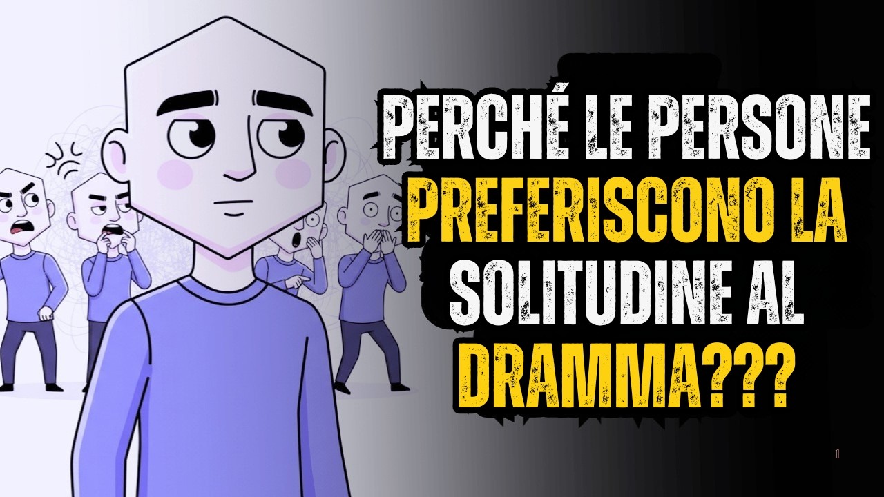 Perché le persone preferiscono la solitudine al dramma (abitudini stoiche spiegate)