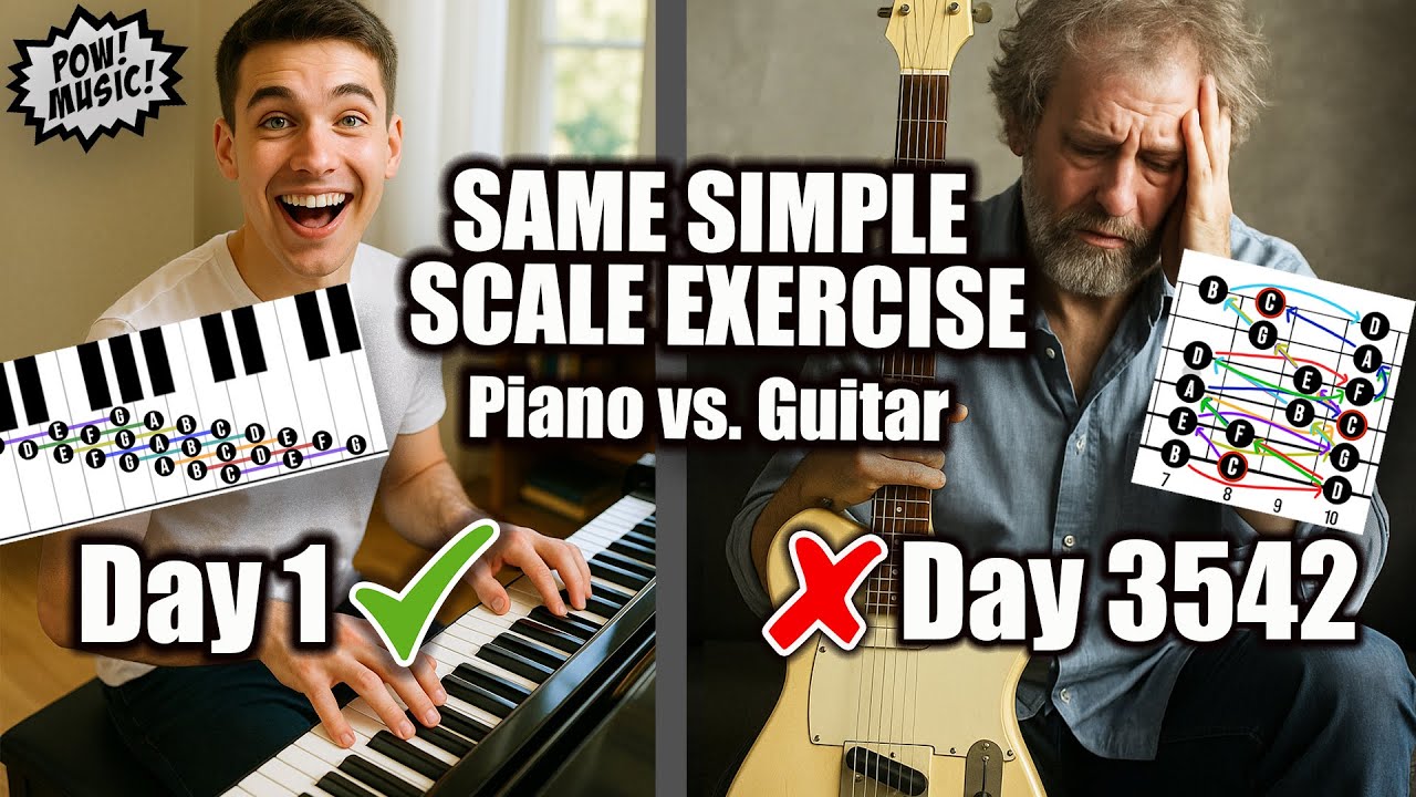 Connect TRIADS & SCALES with this Simple Exercise (Guitarists Ignore It, Pianists Nail It Instantly)