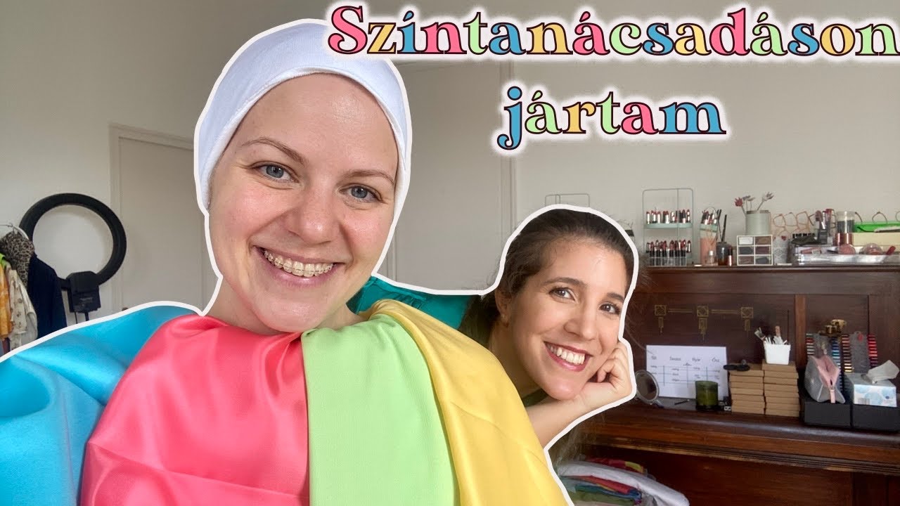 Ezeket a színeket kéne hordanom?!🤯 | Színtanácsadós vlog