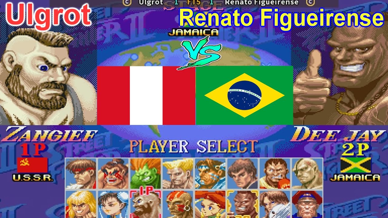 Hyper Street Fighter II: The Anniversary Edition - Ulgrot vs Renato Figueirense FT5