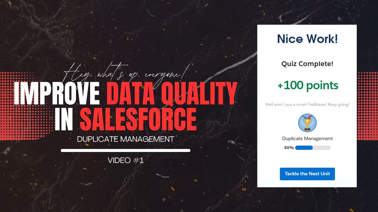 🧠 Повышаем качество данных в Salesforce &mdash; остановите дубликаты до их появления! 🧠 Полное руководс...