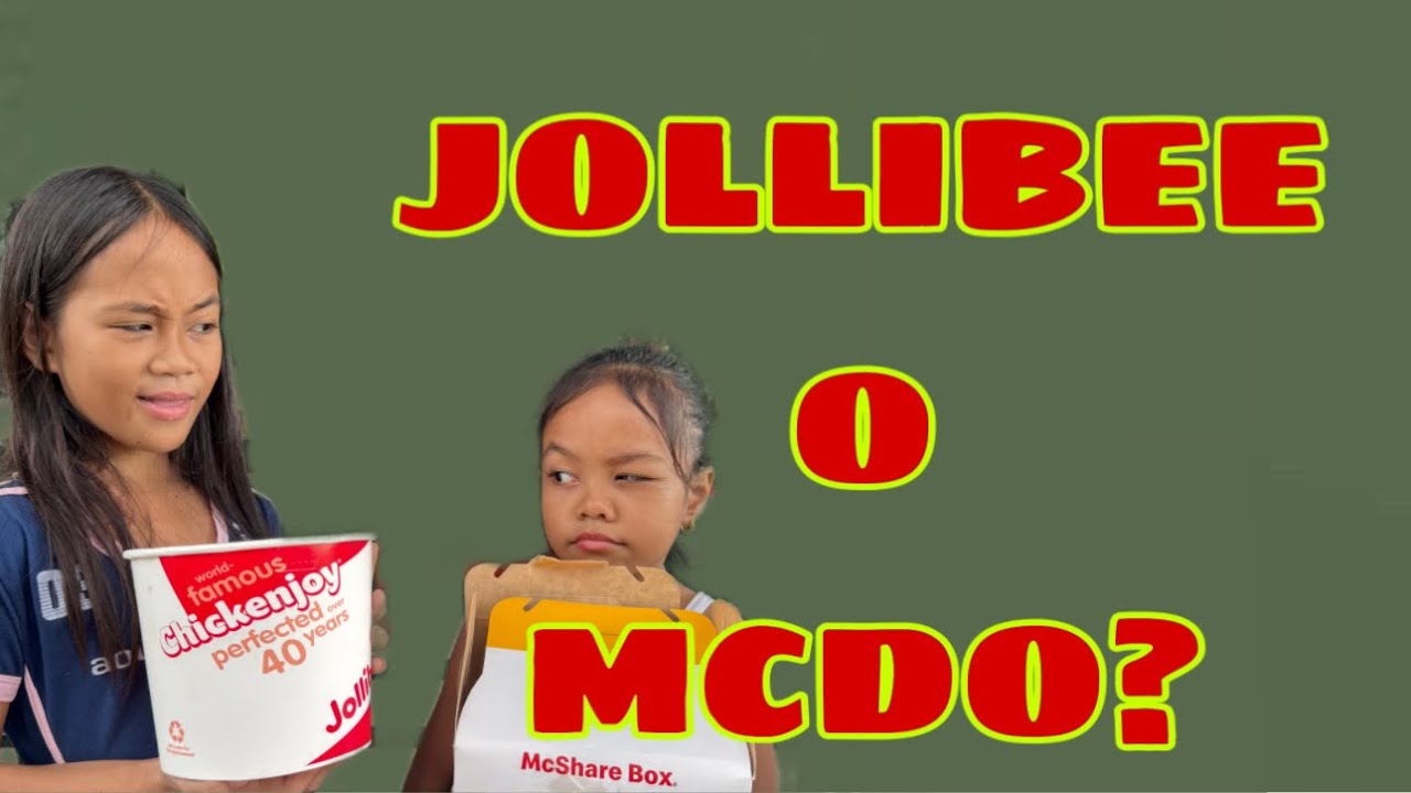 Sino BOTO nyo si Aling Maliit(McDonald) o si Sakmo( Jollibee) | Glen Gonzaga 