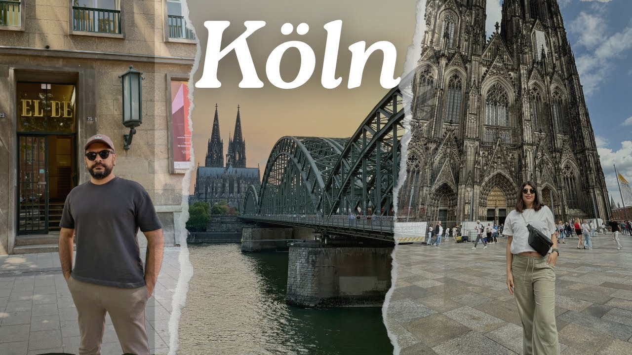 Köln Vlog | Şehir Turu ve Sokak Lezzetleriyle Dolu Bir Keşif! 🍔🚋