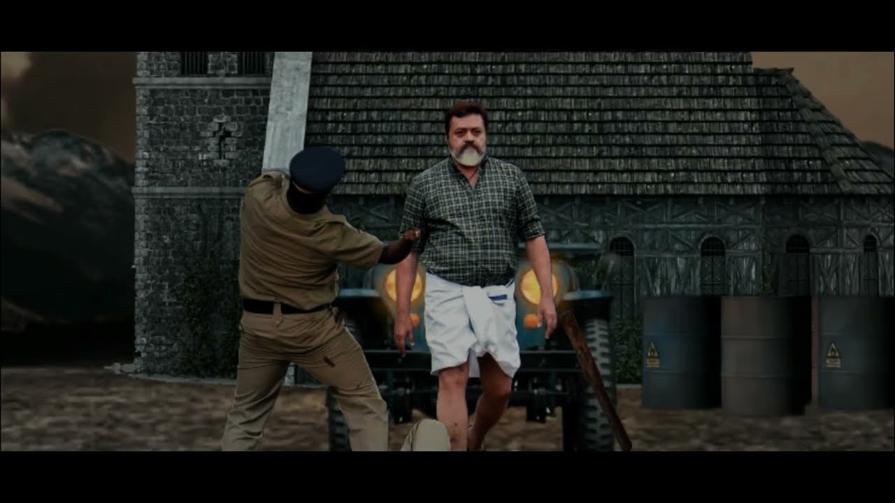 Ottakomban Motion Poster | Suresh Gopi | Tomichan Mulakuppadam | Mathews Thomas | Cobbz Design