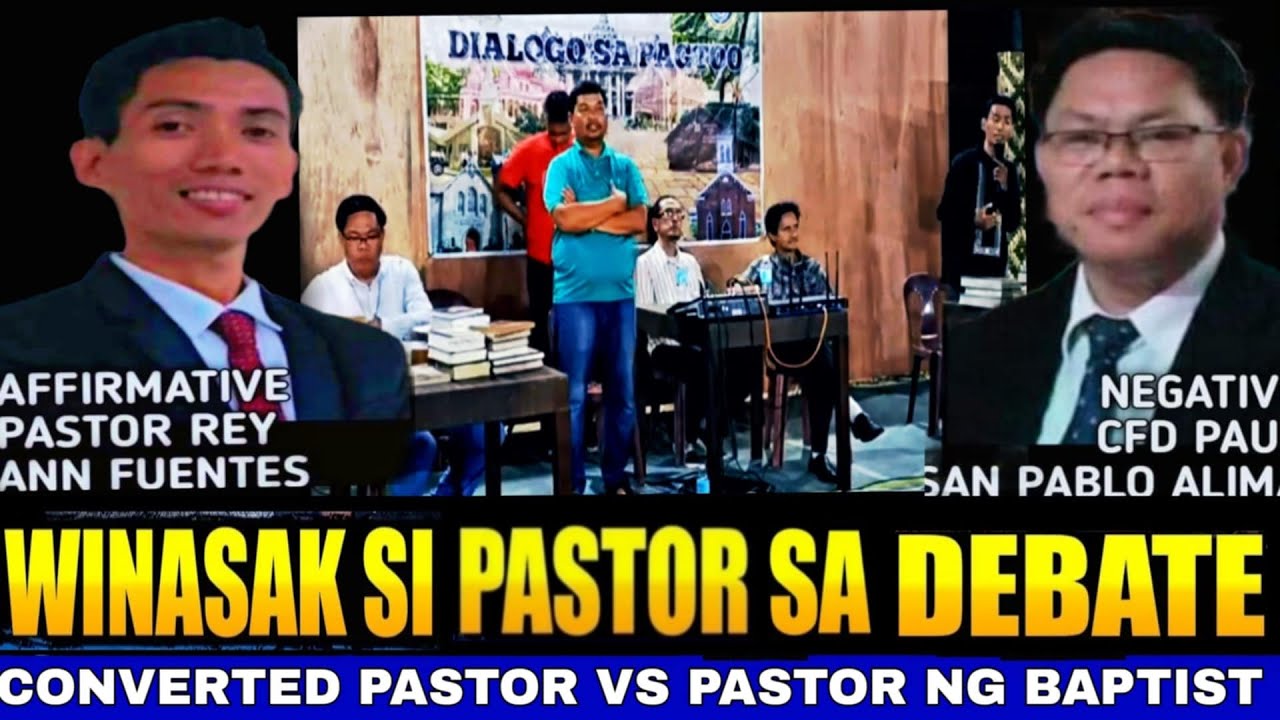 Debate, Bro. Paul Alima vs Ptr Rey An Fuentes. 