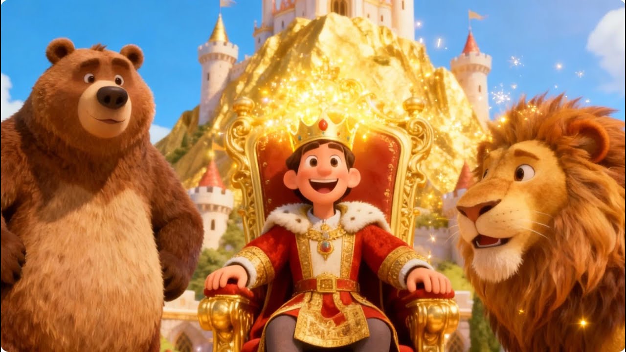 The King of the Golden Mountain Story for Kids | Magical Bedtime Tale | Little Dream Stories