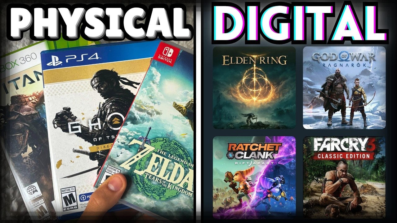 Physical Video Games Will Always Beat Digital...