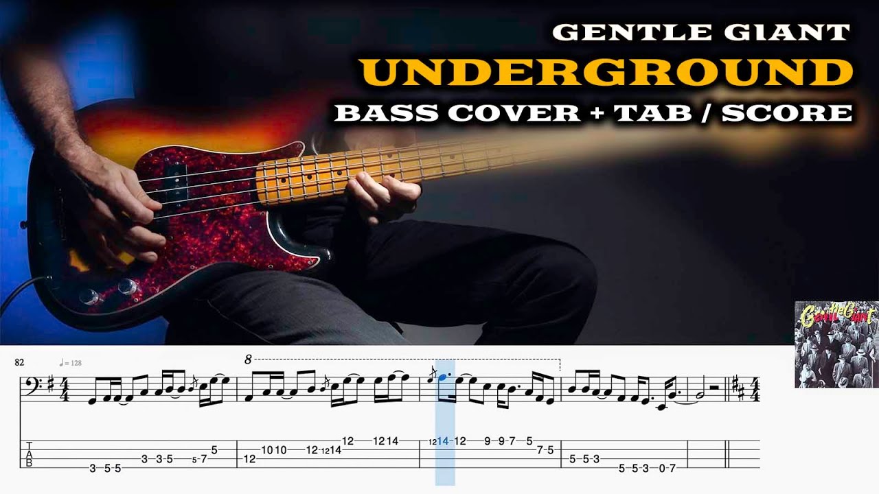 Gentle Giant - Underground [BASS TRANSCRIPT]