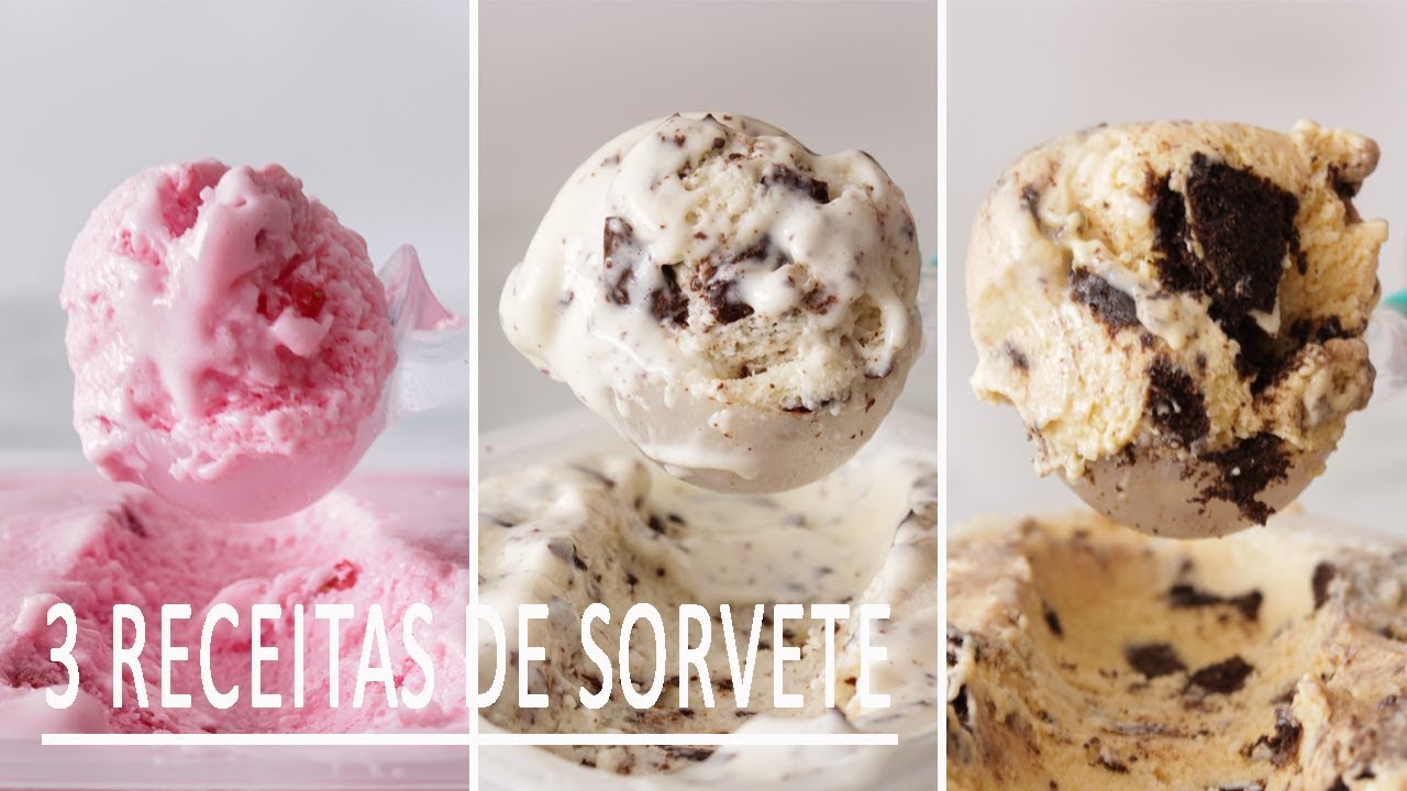 3 RECEITAS DE SORVETE CASEIRO DE GELATINA | ESPECIAL DOCE DE LEITE COM OREO |