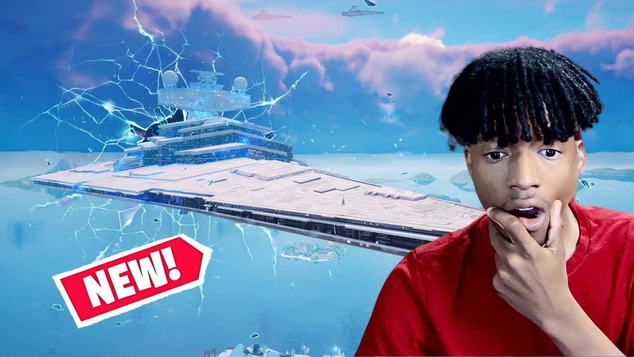 The STAR DESTROYER Update In Fortnite! (OVERPOWERED)