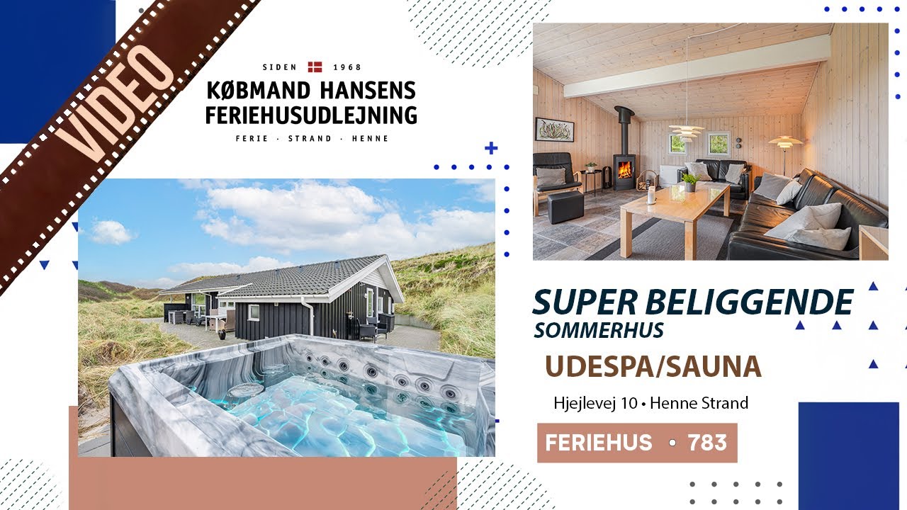 FERIEHUS # 783 (Henne Strand) Købmand - Hansen Feriehusudlejning