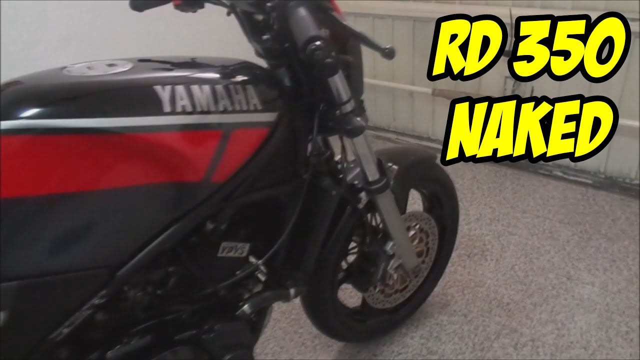 A RD 350 NAKED PORTUGUESA MONTADA COM PERFEIÇÃO