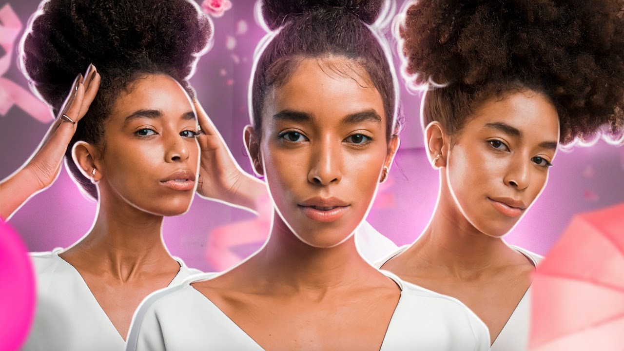 TRÊS PENTEADOS FÁCEIS PARA O CABELO CRESPO