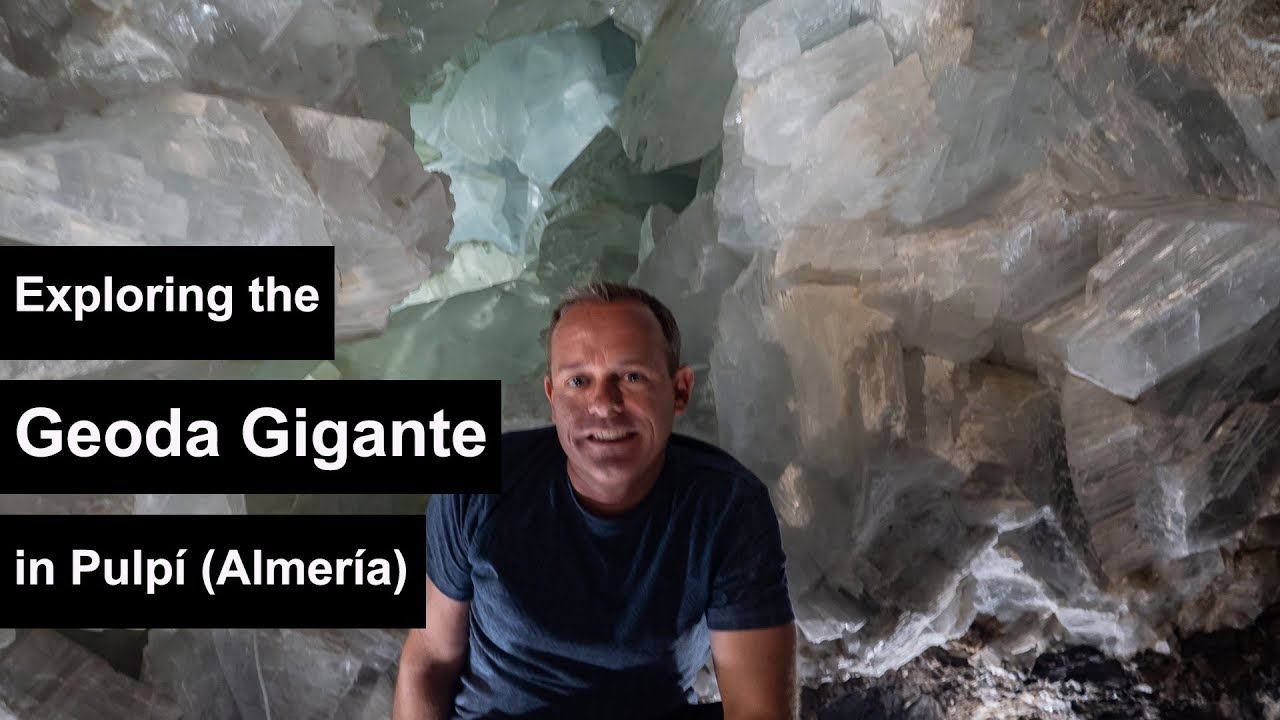Exploring the ‘Geoda Gigante’ in Pulpí (Almería), Spain