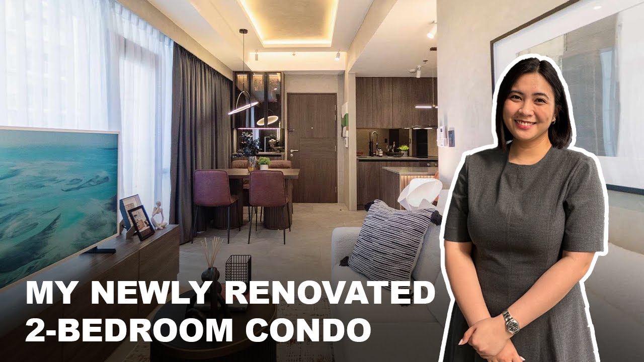 My Newly Purchased & Renovated 2 Bedroom Unit in McKinley Hill | Modern Industrial Design