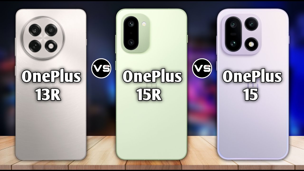 OnePlus 15R vs OnePlus 15 🔥 Full Comparison | Camera, Performance & Price