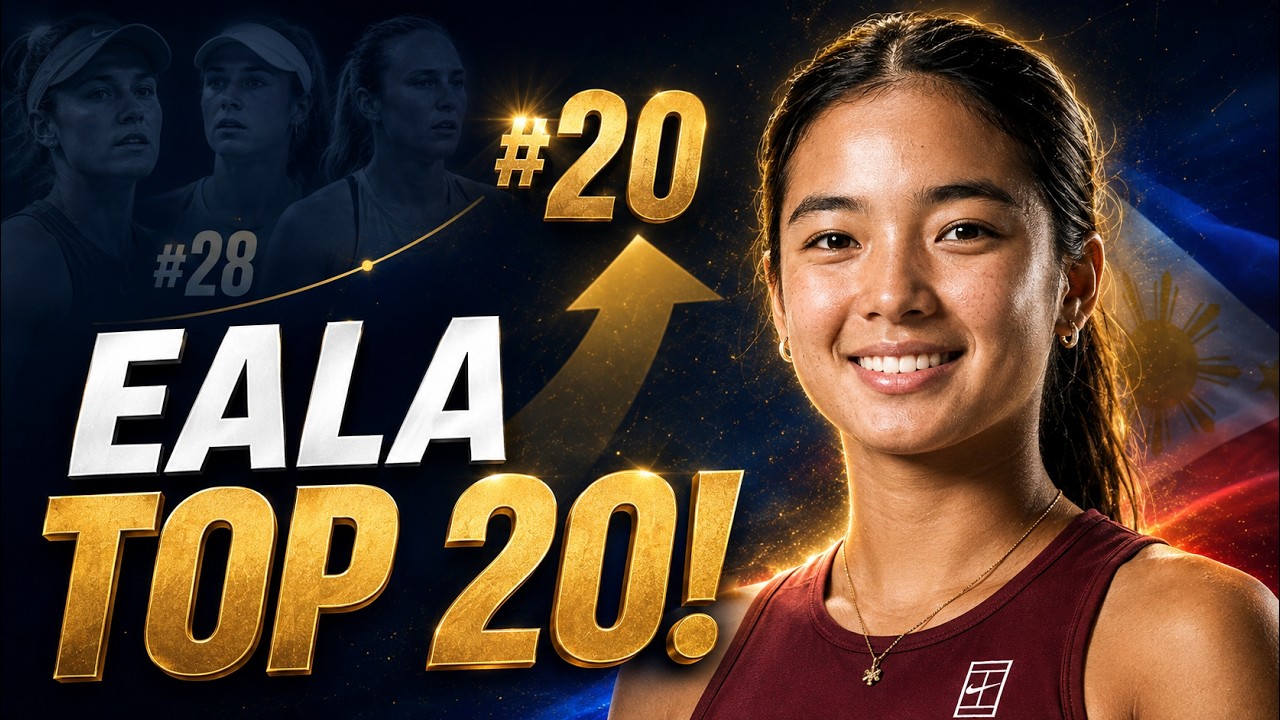 Alex Eala Breaks Into the Top 20! WTA Top 100 Rankings (August 2026)