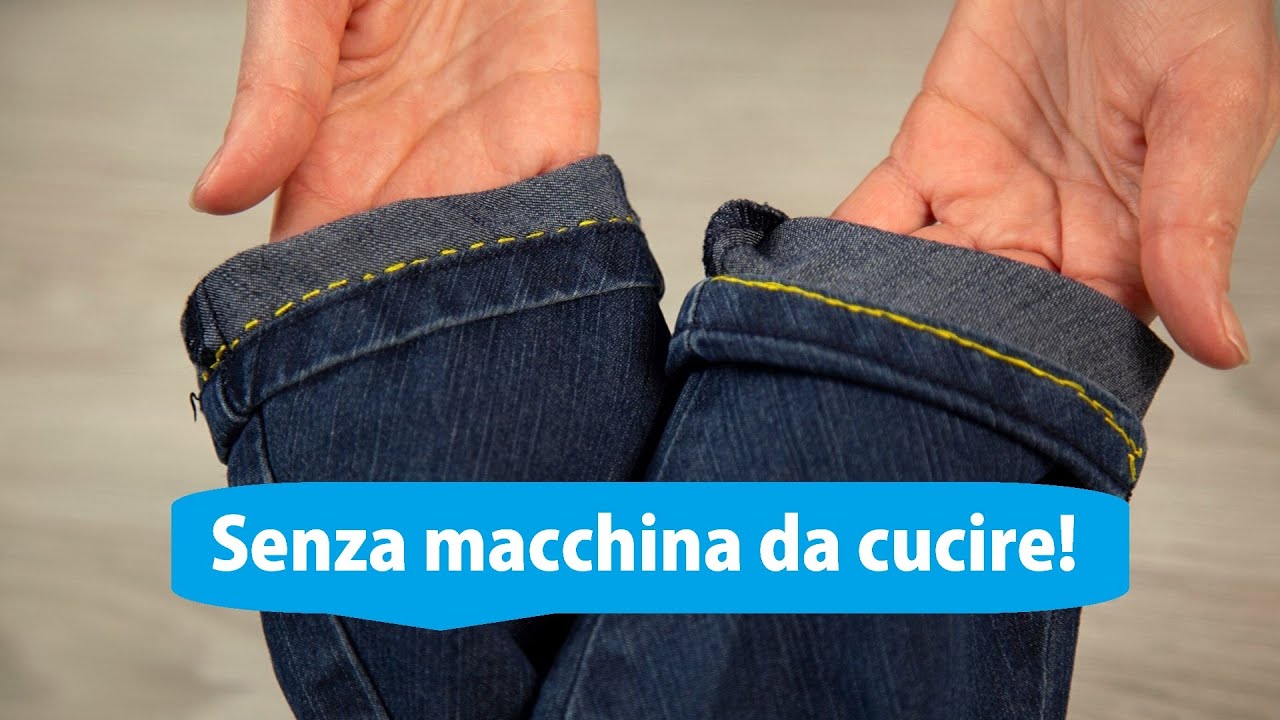 Come accorciare i jeans a casa senza la macchina da cucire - 2 metodi semplici e veloci| Perfetto