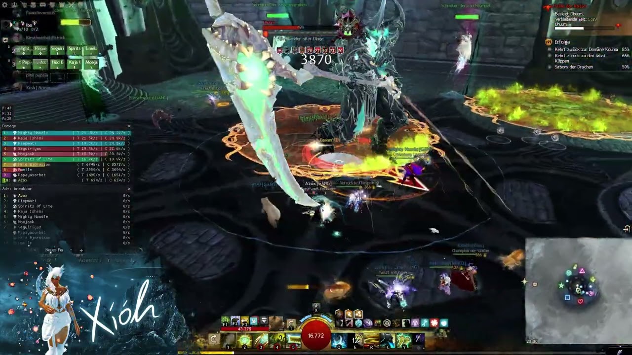 GW2   Dhuum   Druid Kite G2