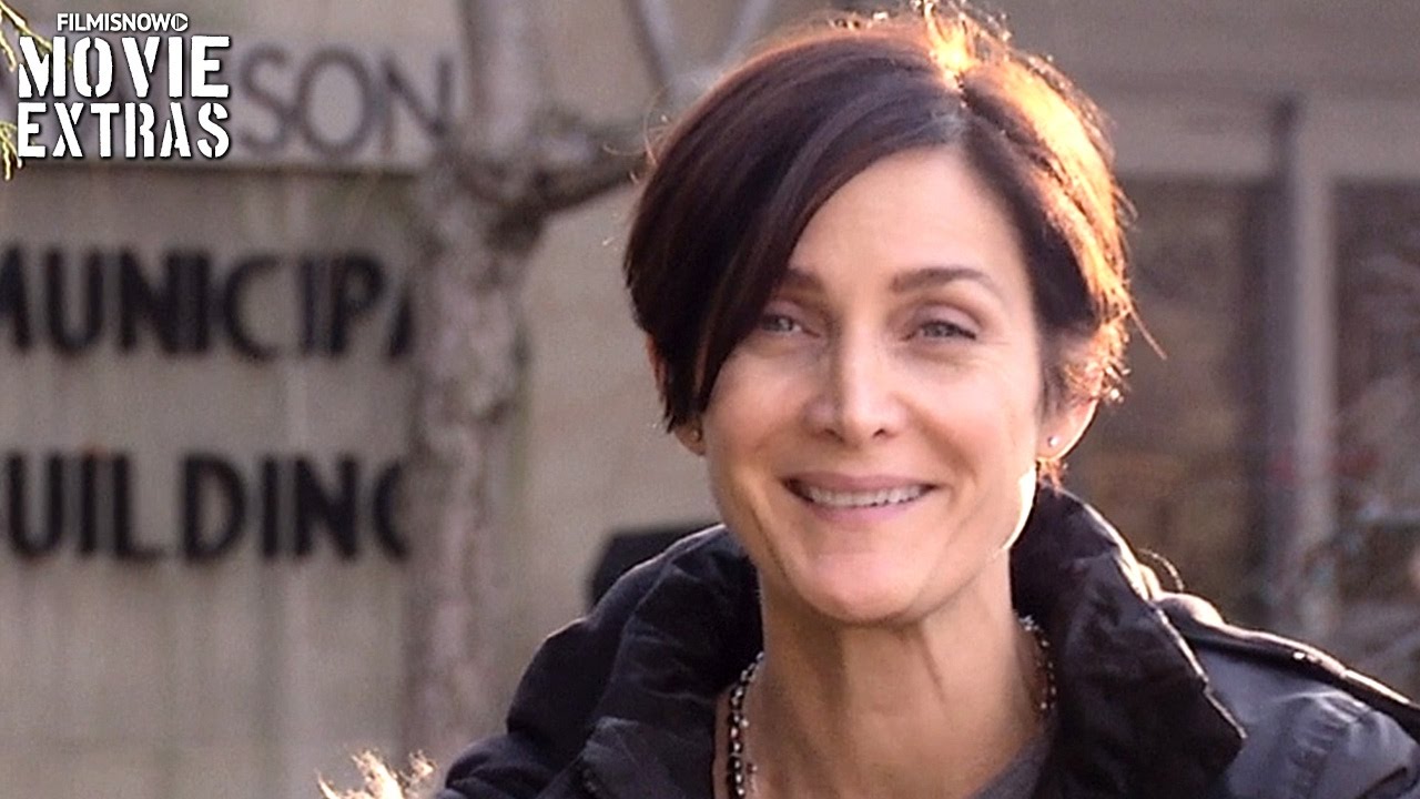 The Bye Bye Man | On-set visit with Carrie-Anne Moss 'Detective Shaw'