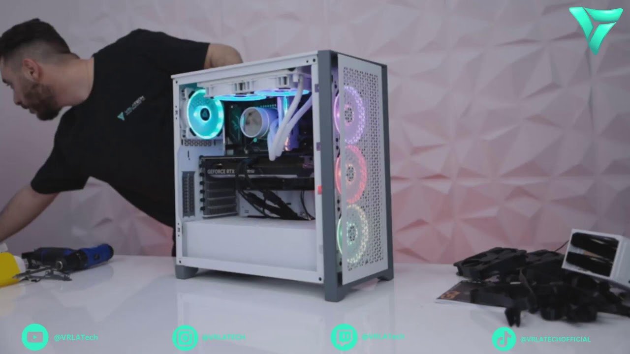 VRLA Tech - LIVE PC BUILD!