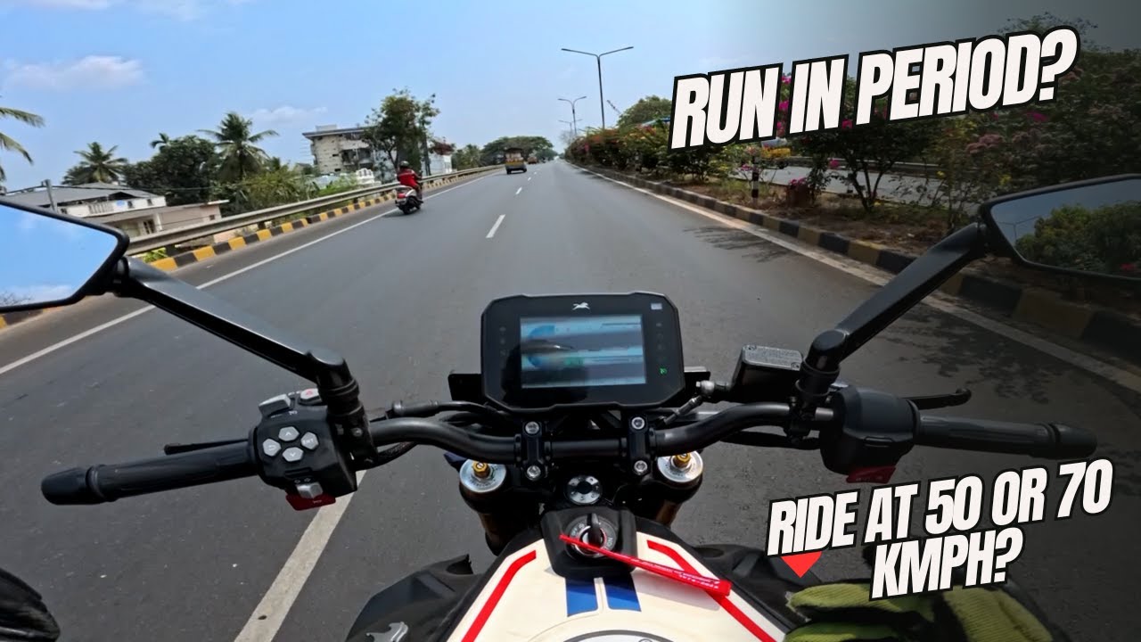 How to ride your motorcycle for the first 1000 kms for a Healthy Engine ?