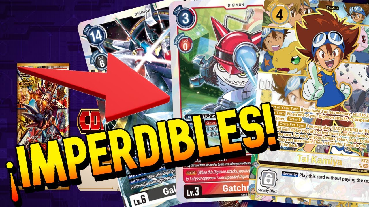 Top 5 DECKS que hay que jugar en BT21 | Digimon Card Game