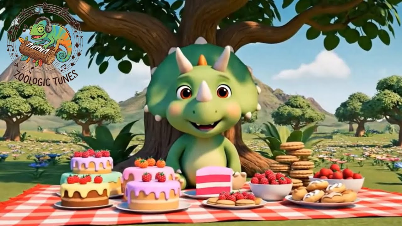 Il Triceratopo Goloso - Canzone per bambini