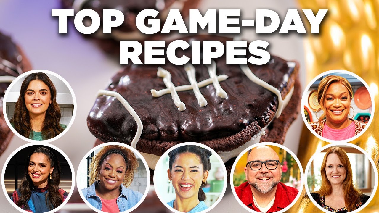 Food Network Chefs' Top Game-Day Recipe Videos 🏈🌟