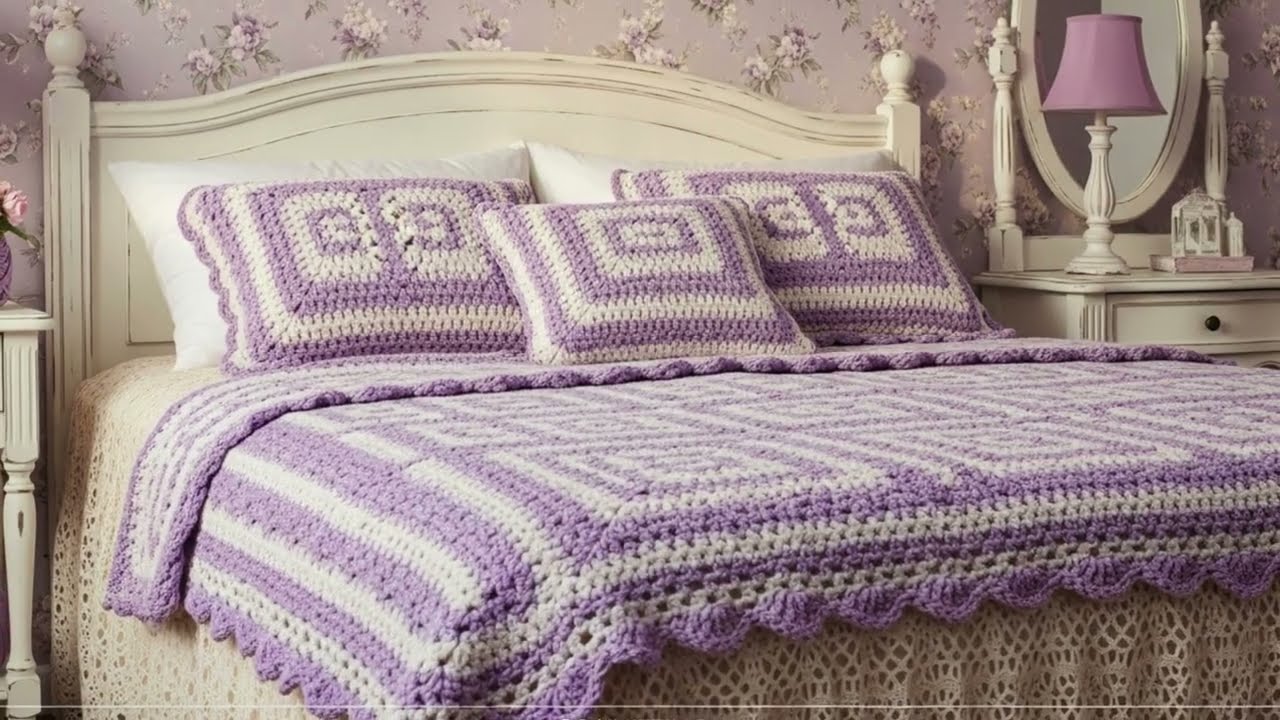 Elegant Handmade Crochet | Cottage Bedroom Inspiration