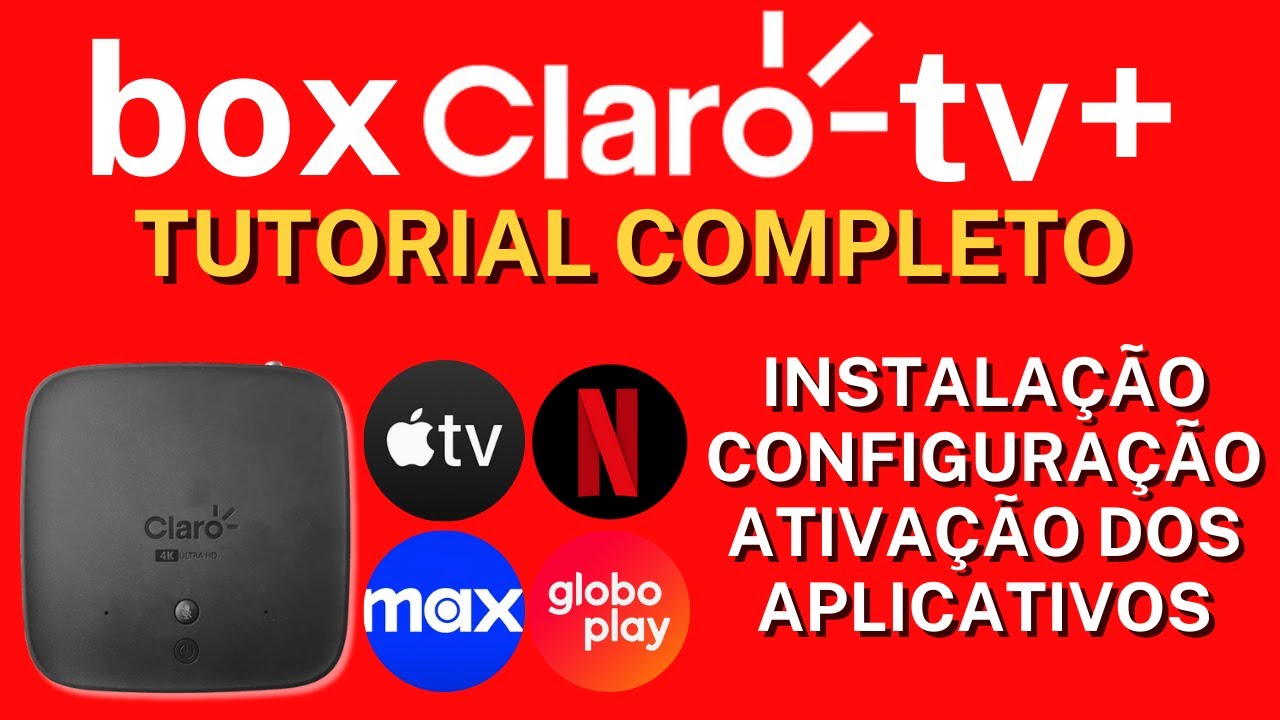 BOX CLARO TV+ - Veja Como Instalar sua TV por Assinatura da Claro