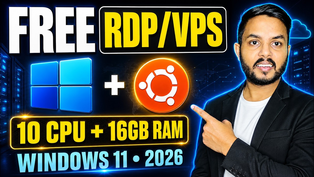 How to Create a Free Windows RDP on VPSServer in 2026 | FREE Windows RDP trial