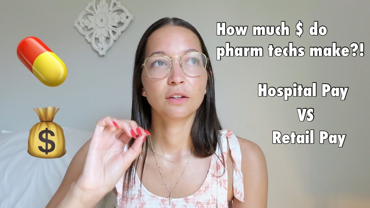 How much money do PHARMACY TECHNICIANS make?!