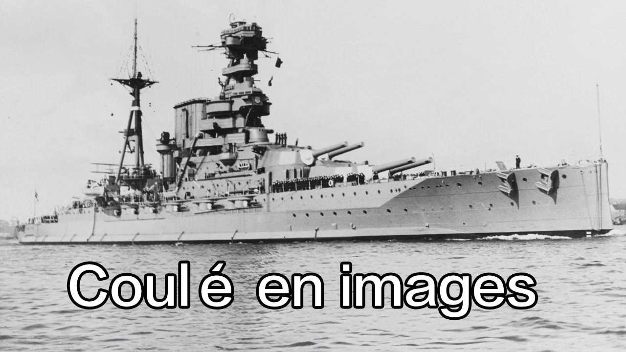 Les Seuls Cuirassés De L’Histoire Coulés En Mer Devant Les Caméras