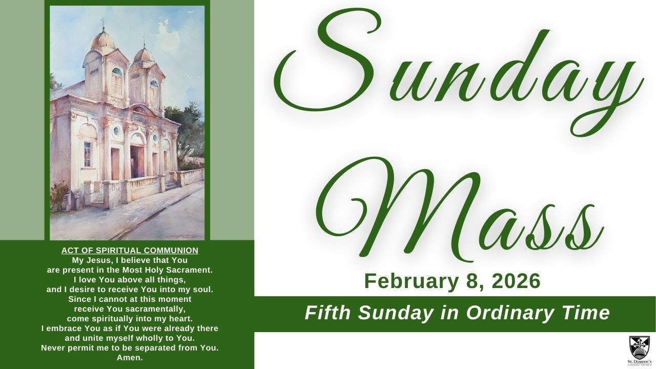 February 8, 2026 - Sunday Mass