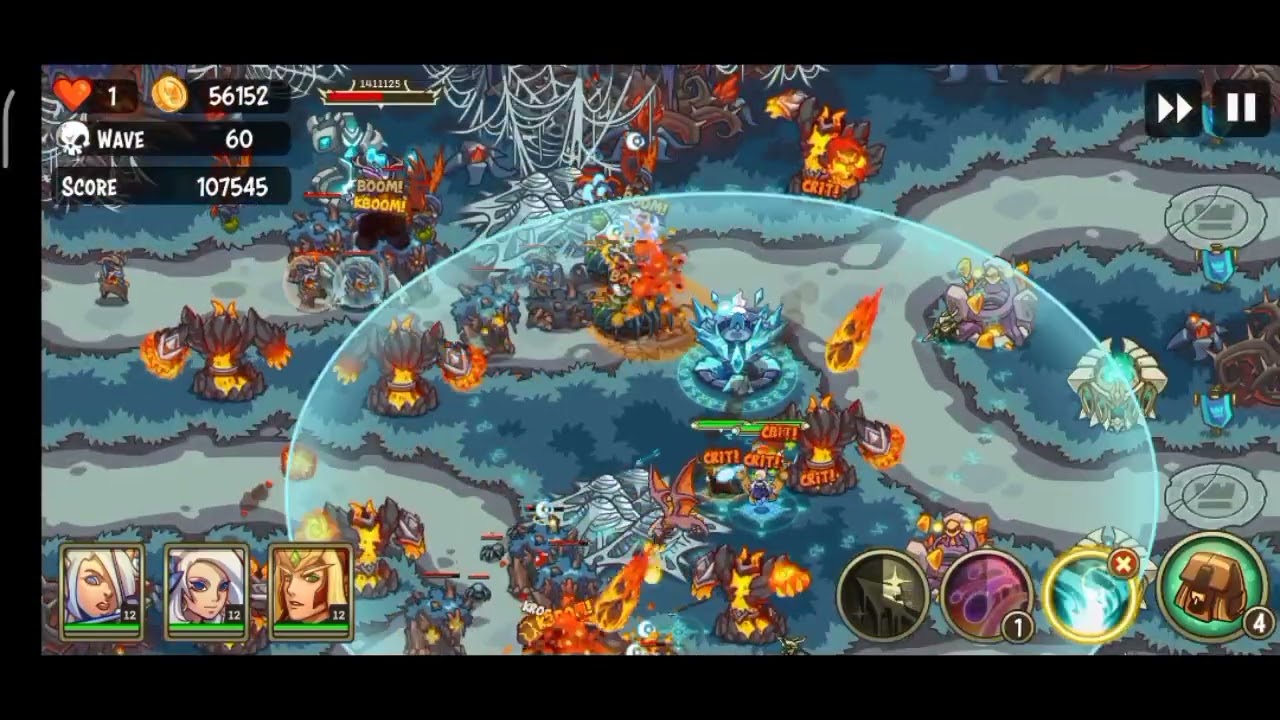 Empire Warriors TD tournament map 24 || spider map ||