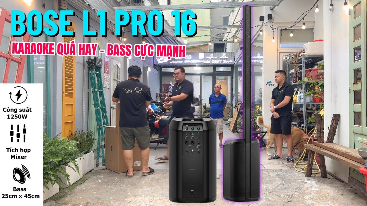 BOSE L1 Pro16 – DEEP BASS Căng Đét | Cả Làng Cùng Nghe Loa Khủng!