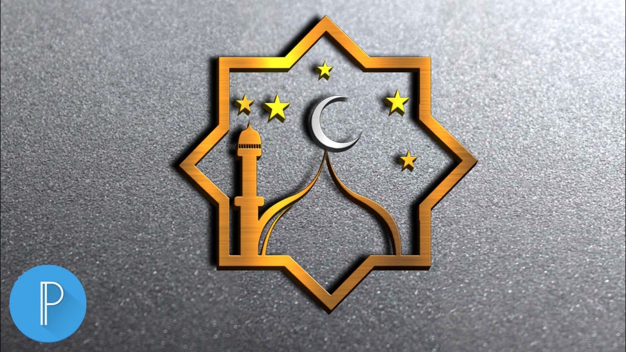 Islamic logo design on Android mobile | pixellanb tutorial#2 [ASRAFUL ART]