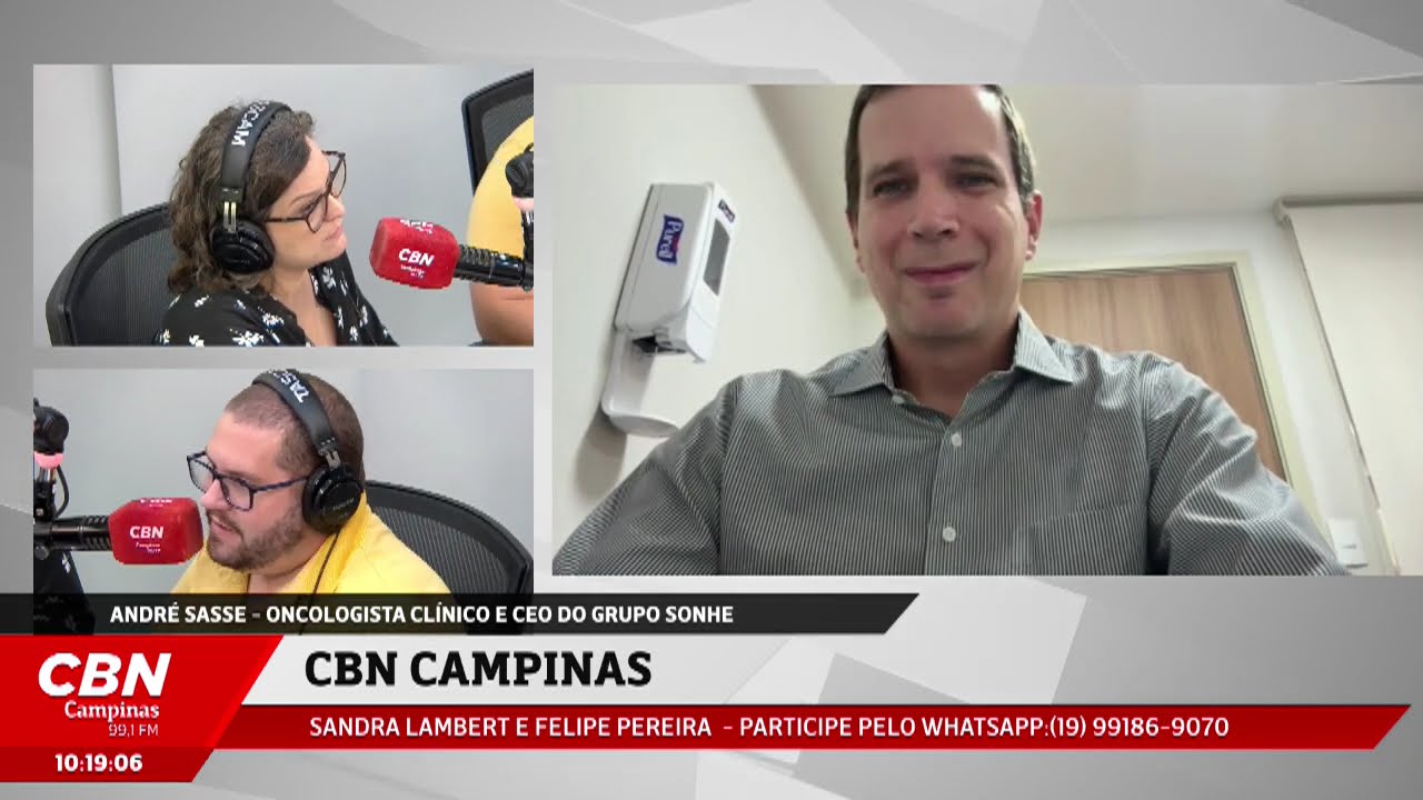 Brasil pode registrar cerca de 781 mil novos casos de câncer por ano até 2028 | CBN CAMPINAS