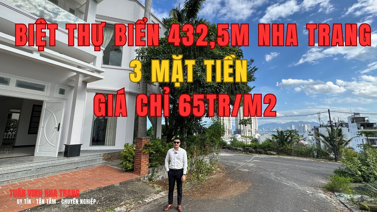 [VỊ TRÍ KHAN HIẾM] BÊN TRONG CĂN BIỆT THỰ 3 MẶT TIỀN VIEW BIỂN TẠI THÀNH PHỐ NHA TRANG