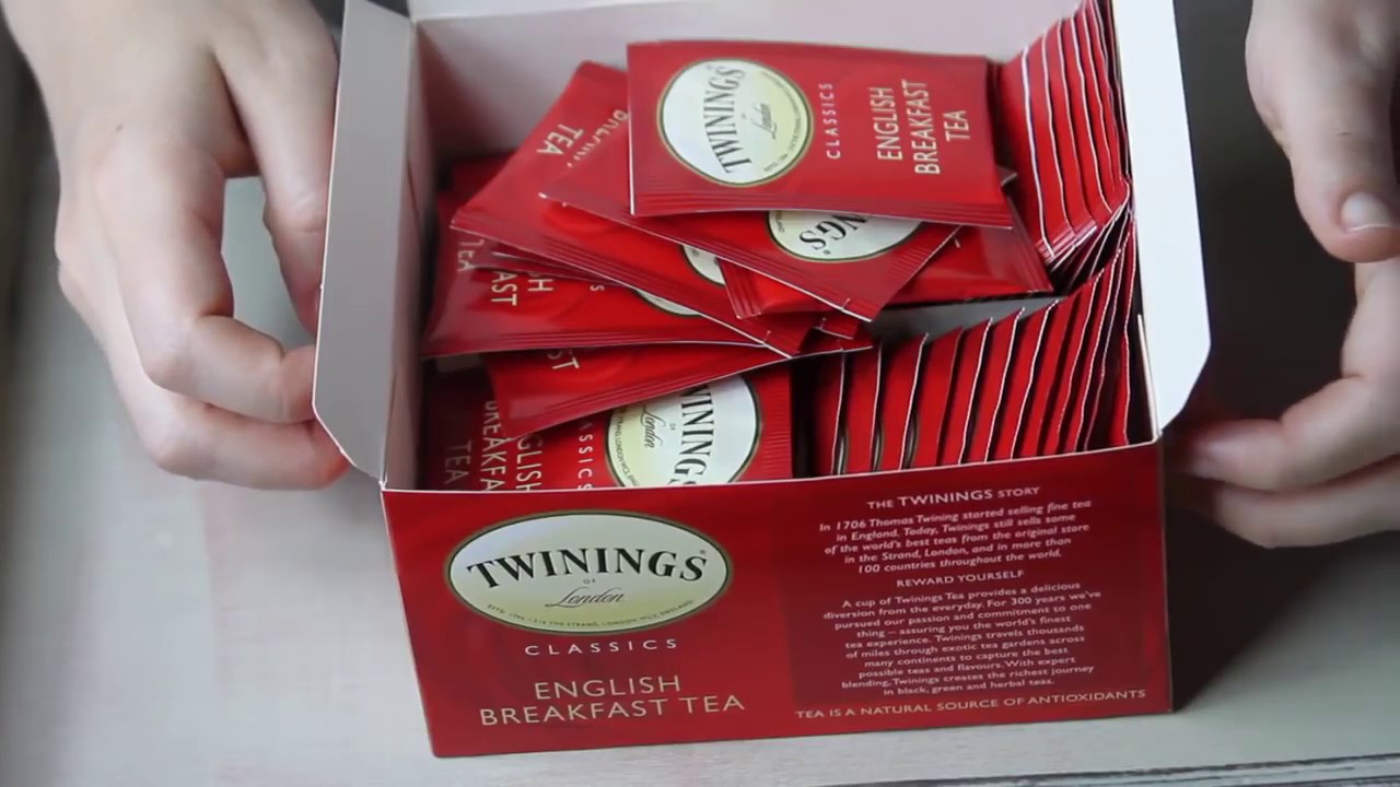 ASMR destroying tea bags