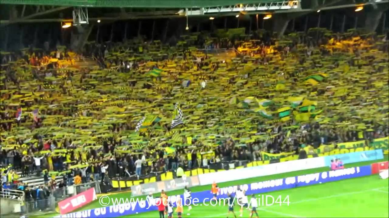 Hymne à la Beaujoire contre Lille 25 Octobre 2013