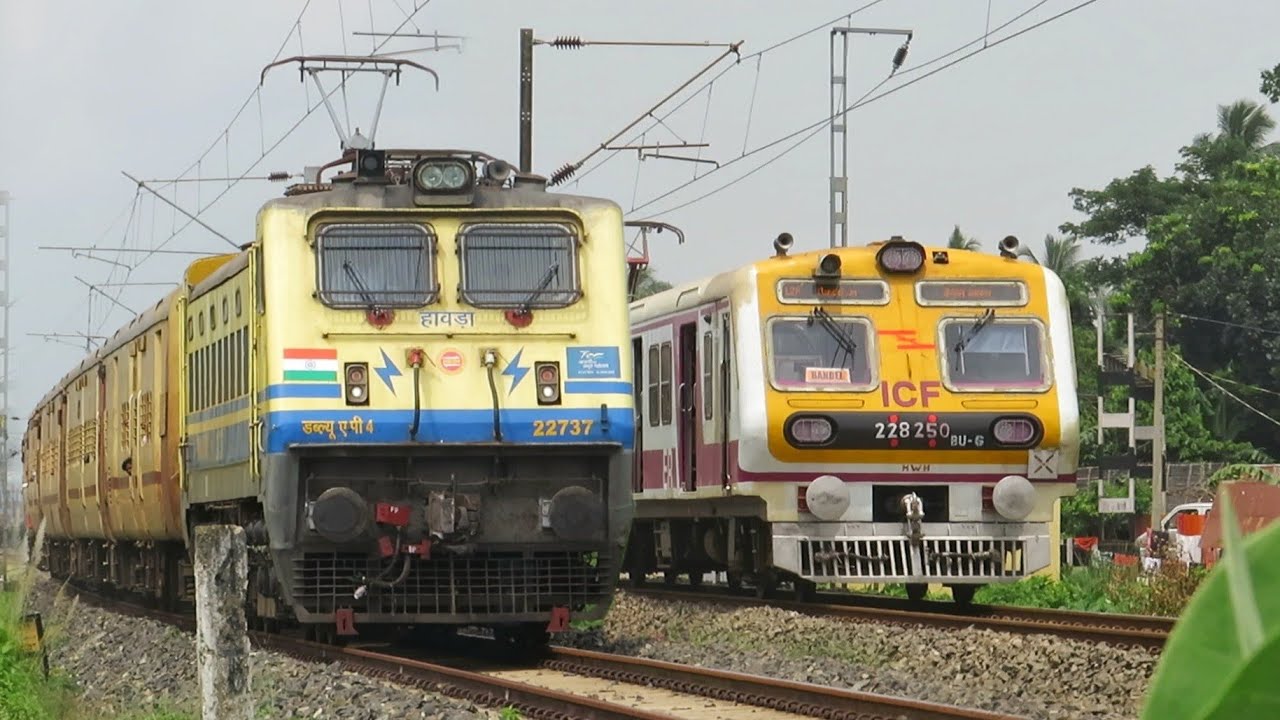 Rapid Acceleration of Various Locomotives | WAP-4+WAP-5+WAP-7+WAG-5+WAG-9 | Indian Railways