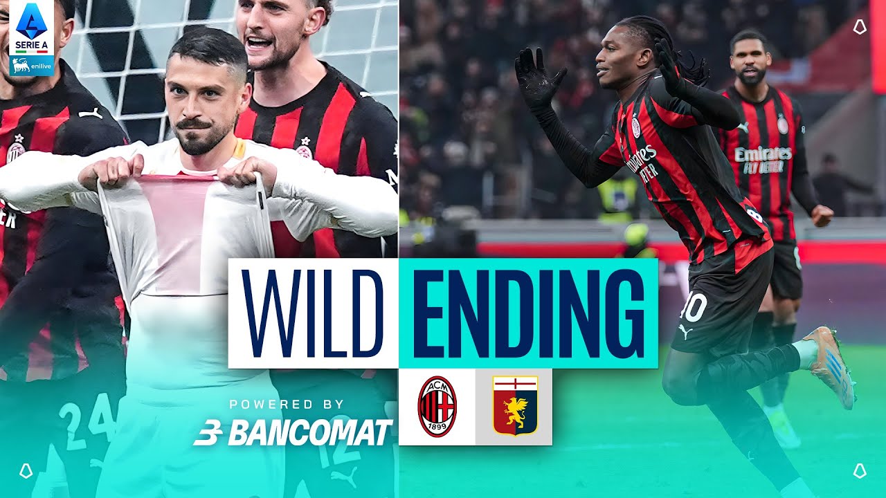 The last CRAZY Extra Time Minutes of Milan-Genoa | Wild Ending | Serie A 2025/26