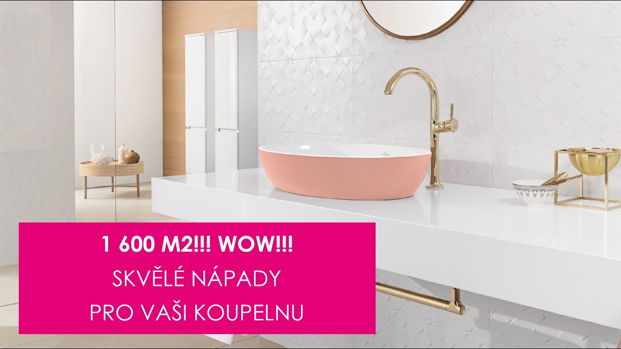 Koupelny Ptáček: 1 600 m2 plných originální inspirace pro vaši koupelnu