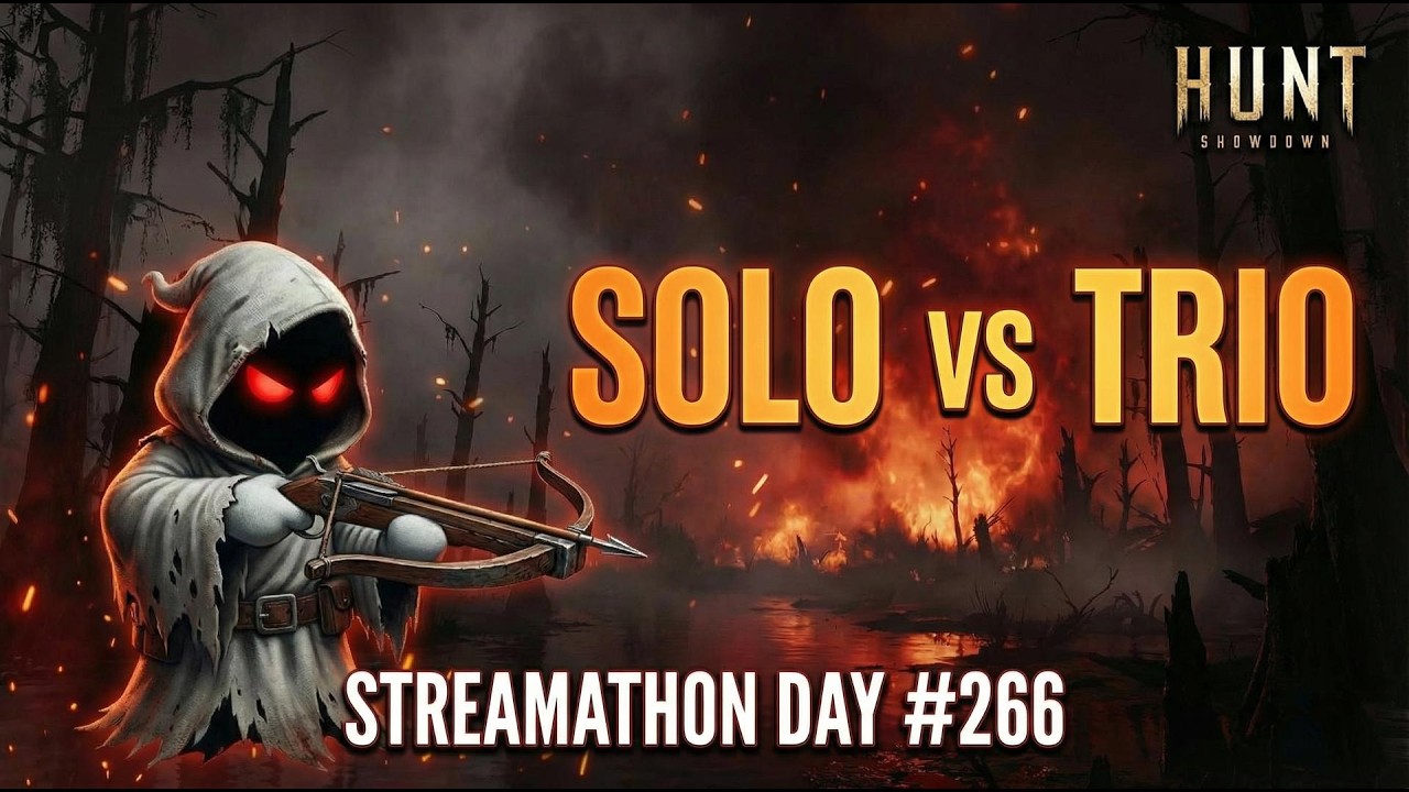 Can 1 Ghost Beat 3 Hunters? Solo vs TRIO Bounty Clash | Hunt Showdown Live