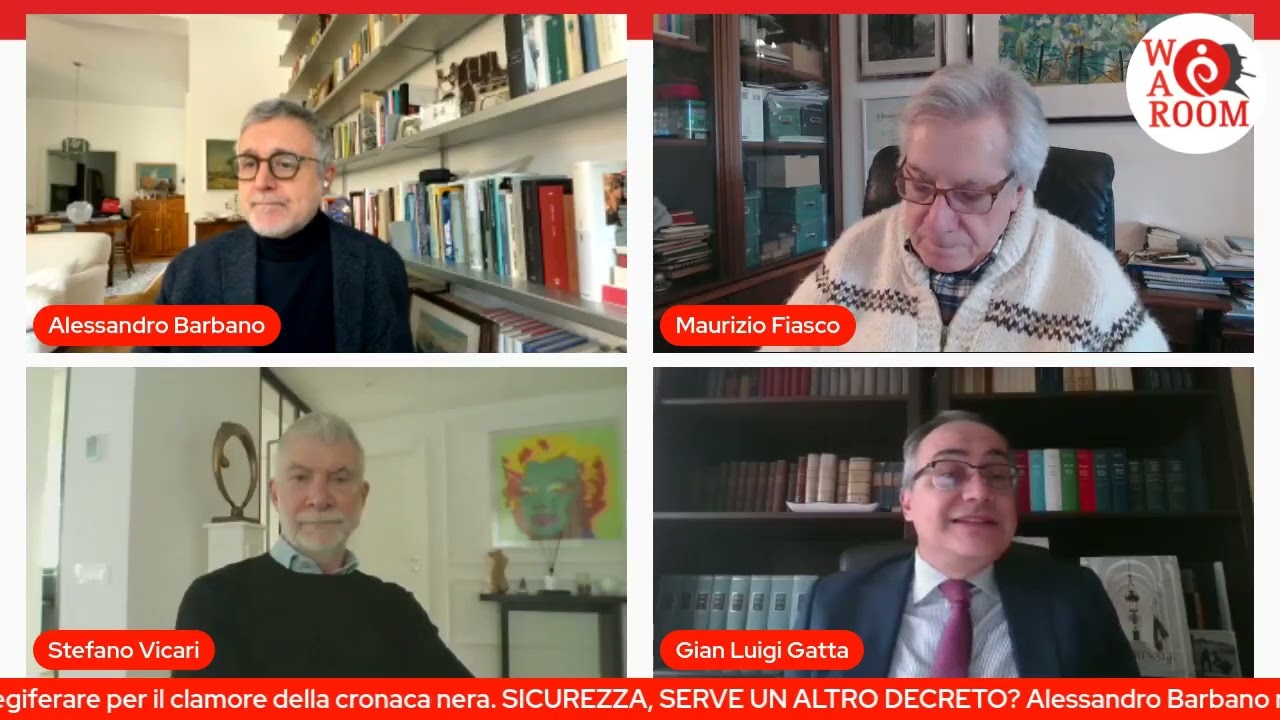 War Room - Alessandro Barbano con Maurizio Fiasco, Gian Luigi Gatta e Stefano Vicari