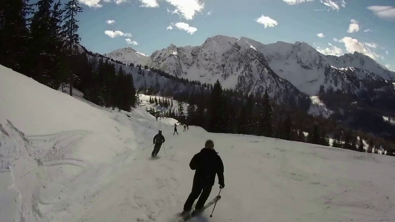 Haus im Ennstal  Piste 7 Panorama Abfahrt + Piste 6a Skiweg Kaiblingalm bis Alm 6er