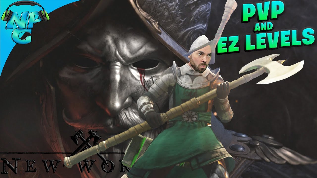 NEW WORLD - Open World PvP Combat, and EASY Level Ups!